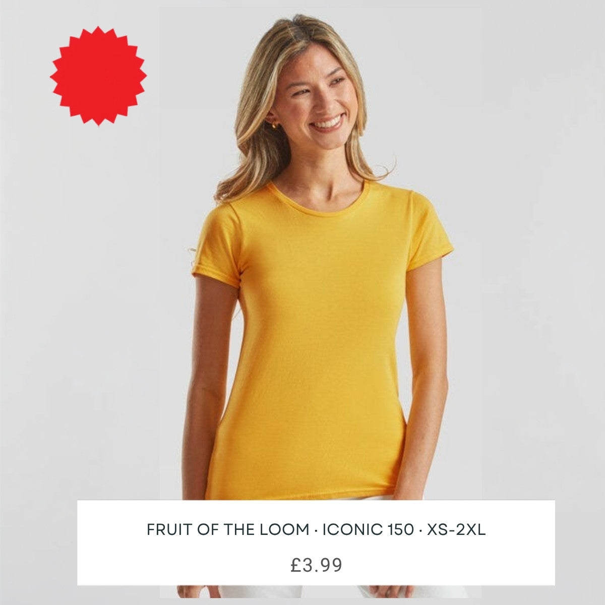 Fruit of the Loom 61432 Iconic 150 t-shirt - square main image