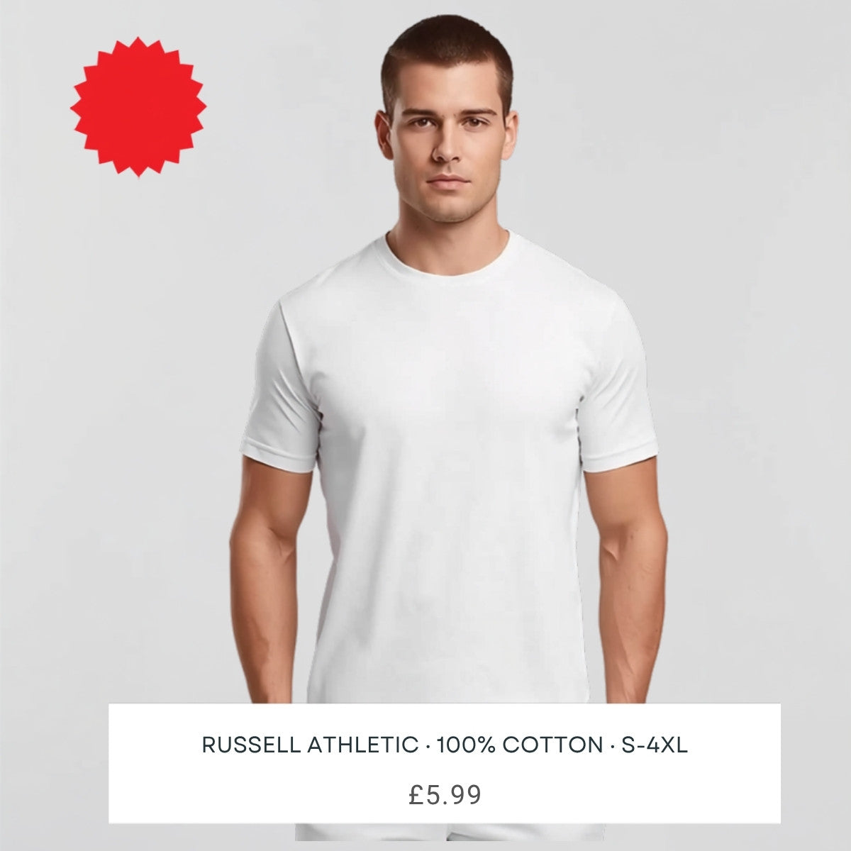 Russell Athletic Heavyweight T-Shirt square main image