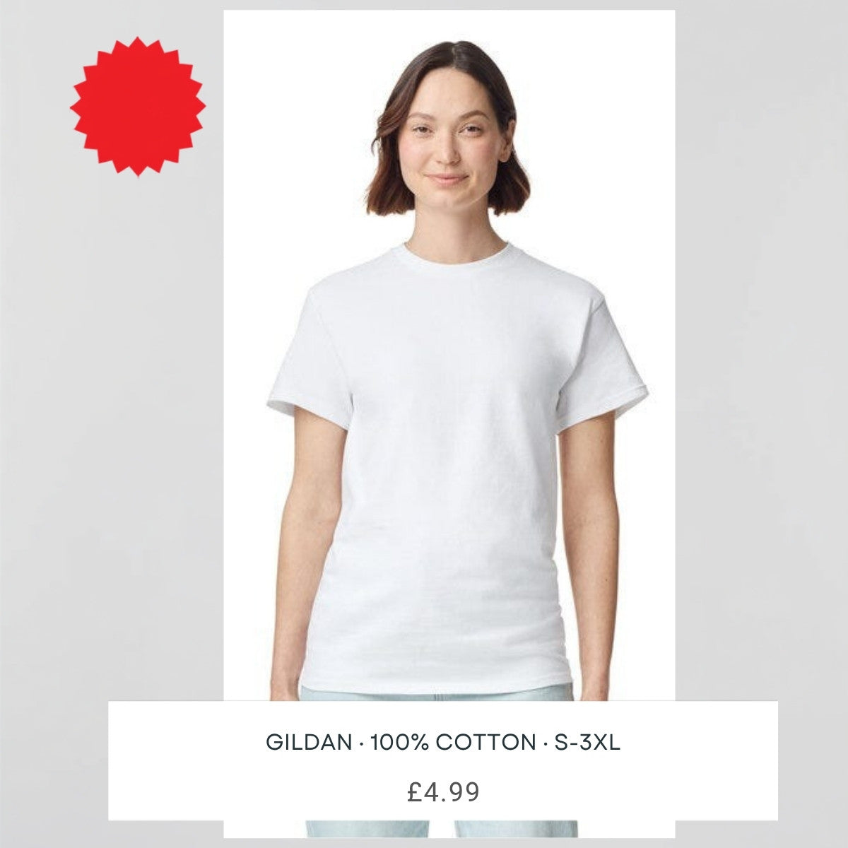 Gildan 2000PFD heavy cotton t-shirt - square main image