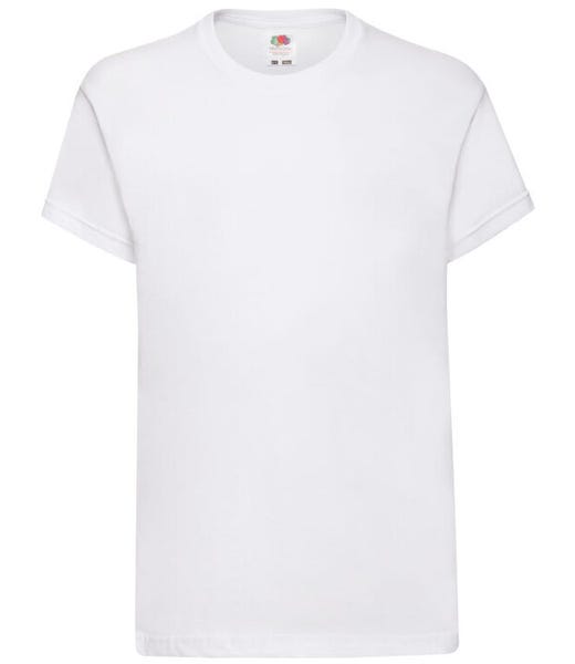 Fruit Of The Loom Kid's Original T Short Sleeve T-Shirt 100% Cotton