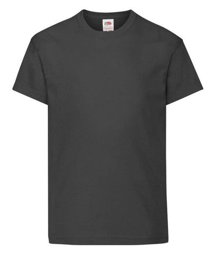 Fruit Of The Loom Kid's Original T Short Sleeve T-Shirt 100% Cotton