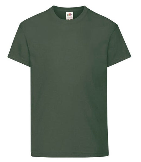 Fruit Of The Loom Kid's Original T Short Sleeve T-Shirt 100% Cotton