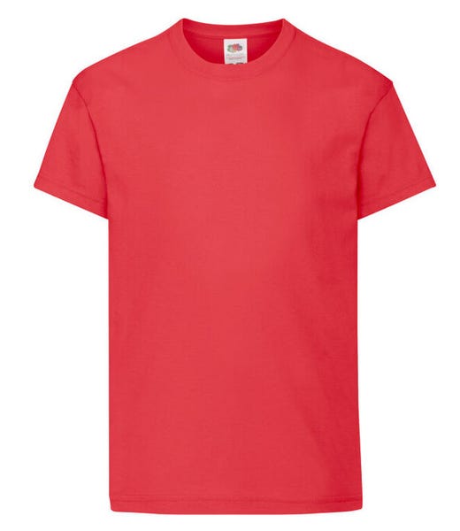 Fruit Of The Loom Kid's Original T Short Sleeve T-Shirt 100% Cotton