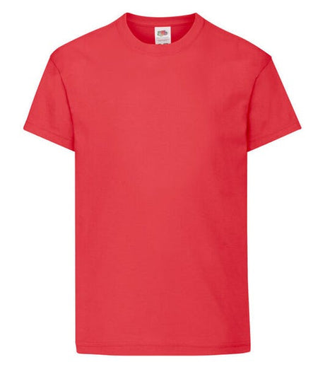 Fruit Of The Loom Kid's Original T Short Sleeve T-Shirt 100% Cotton