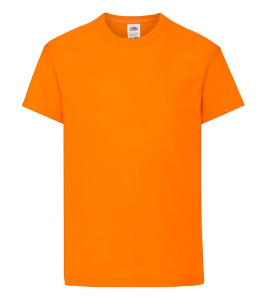 Fruit Of The Loom Kid's Original T Short Sleeve T-Shirt 100% Cotton