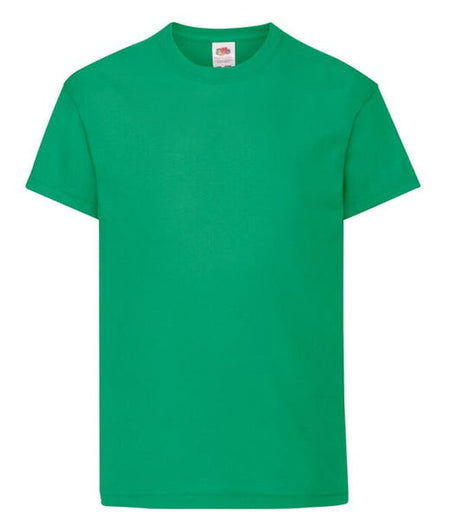 Fruit Of The Loom Kid's Original T Short Sleeve T-Shirt 100% Cotton