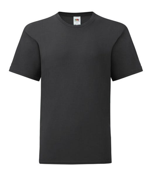 Fruit Of The Loom Kid's Iconic 150 T Short Sleeve T-Shirt 100% Cotton