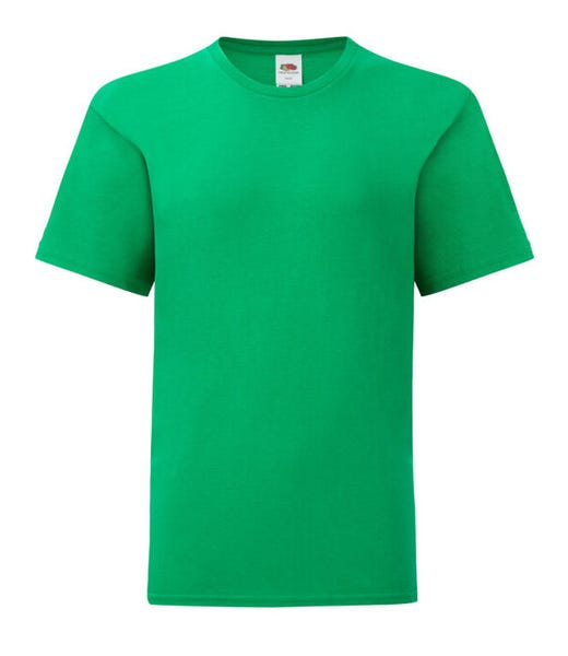 Fruit Of The Loom Kid's Iconic 150 T Short Sleeve T-Shirt 100% Cotton