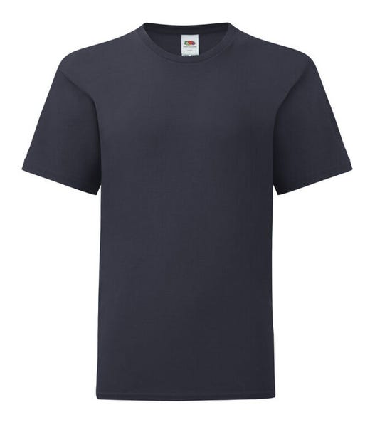 Fruit Of The Loom Kid's Iconic 150 T Short Sleeve T-Shirt 100% Cotton