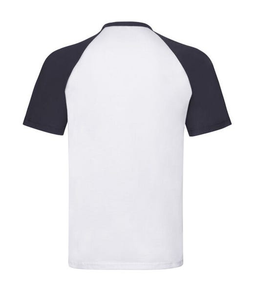 Fruit Of The Loom Men's Valueweight Short Sleeve Baseball T-Shirt