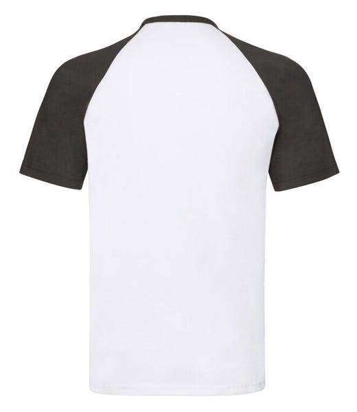 Fruit Of The Loom Men's Valueweight Short Sleeve Baseball T-Shirt