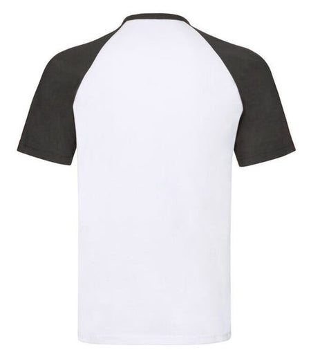 Fruit Of The Loom Men's Valueweight Short Sleeve Baseball T-Shirt