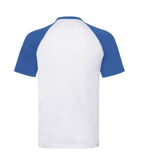 Fruit Of The Loom Men's Valueweight Short Sleeve Baseball T-Shirt