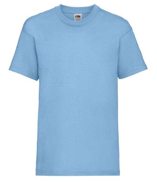 Fruit Of The Loom Kid's Valueweight T Short Sleeve T-Shirt 100% Cotton