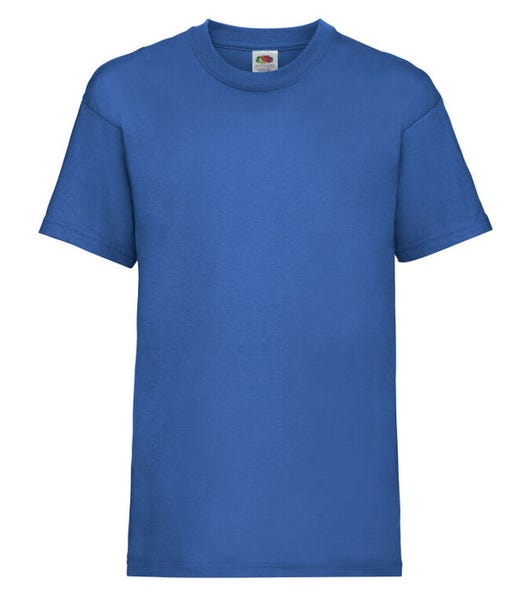 Fruit Of The Loom Kid's Valueweight T Short Sleeve T-Shirt 100% Cotton