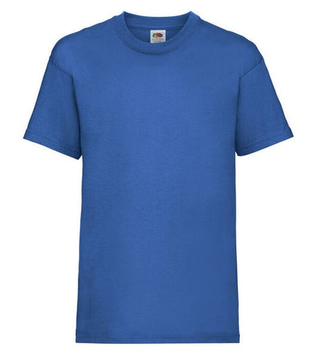 Fruit Of The Loom Kid's Valueweight T Short Sleeve T-Shirt 100% Cotton