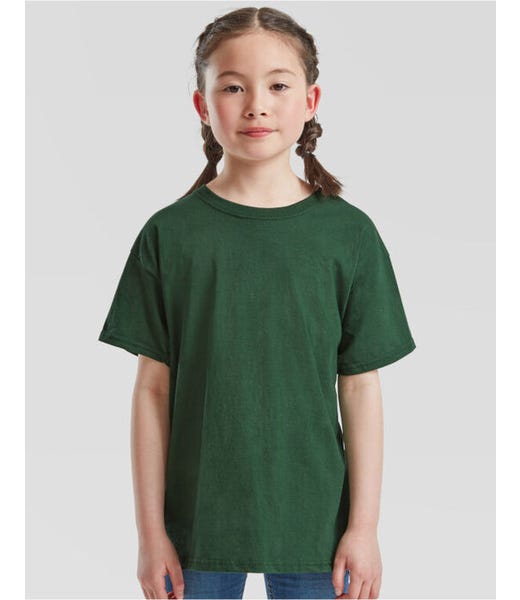 Fruit Of The Loom Kid's Valueweight T Short Sleeve T-Shirt 100% Cotton
