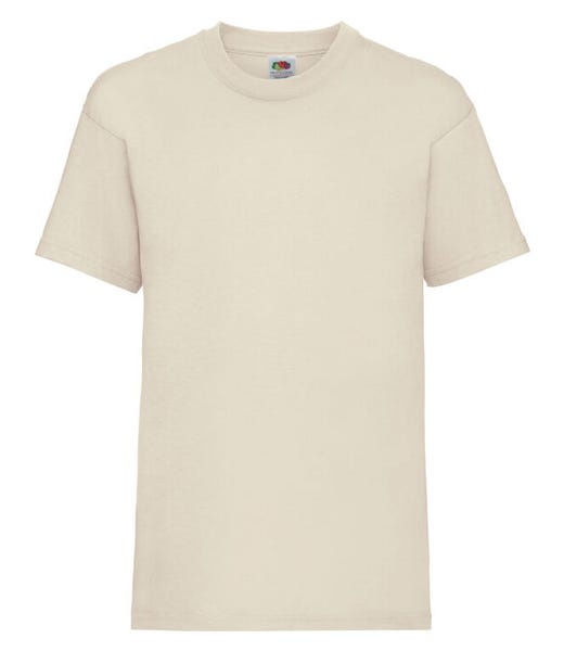 Fruit Of The Loom Kid's Valueweight T Short Sleeve T-Shirt 100% Cotton
