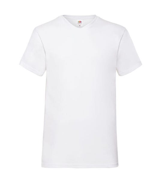 Fruit Of The Loom Men's Valueweight V-Neck T-Shirt 100% Cotton