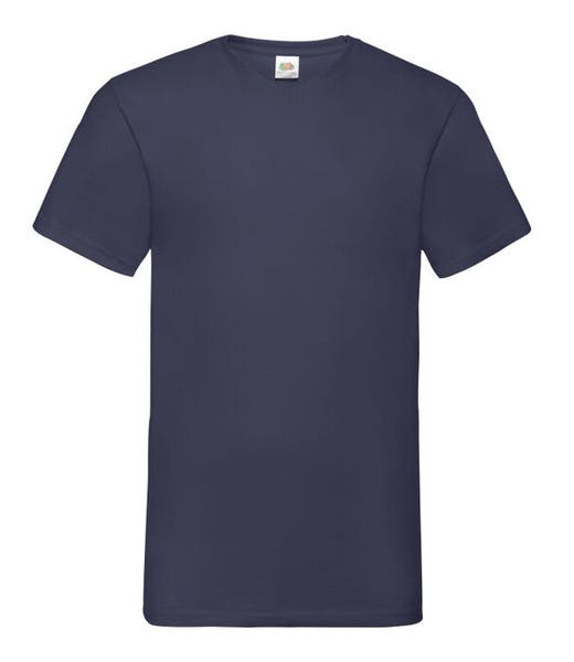 Fruit Of The Loom Men's Valueweight V-Neck T-Shirt 100% Cotton
