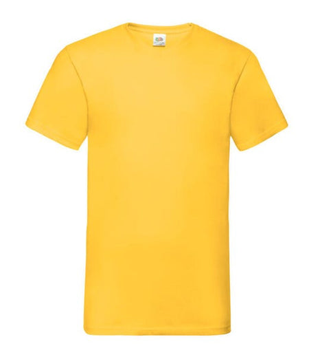 Fruit Of The Loom Men's Valueweight V-Neck T-Shirt 100% Cotton