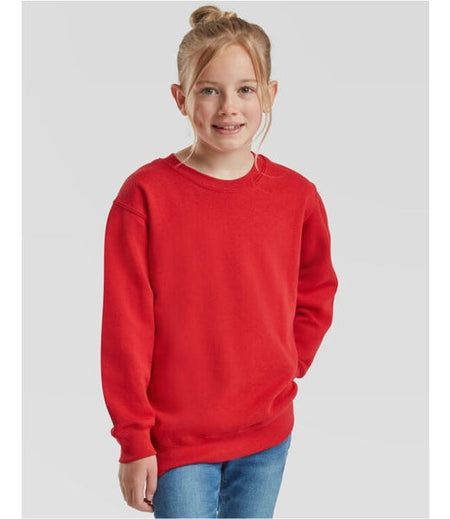 Fruit Of The Loom Kid's Classic Set-In Sweat