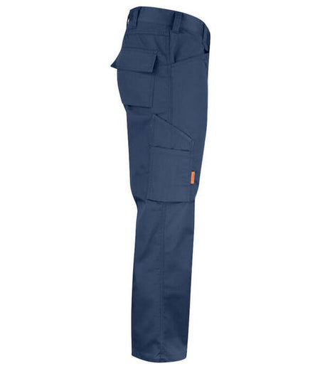 Jobman Service Trousers Men's Work Trousers Polycotton Navy