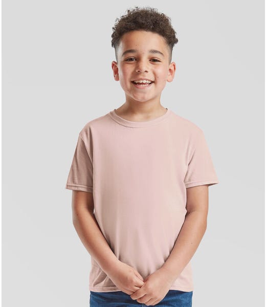 Fruit Of The Loom Kid's Iconic 150 T Short Sleeve T-Shirt 100% Cotton