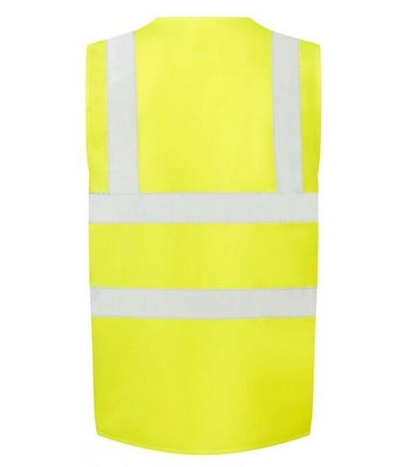 Ultimate Clothing Company UCC 4-Band Class 2 Hi-Vis Safety Waistcoat