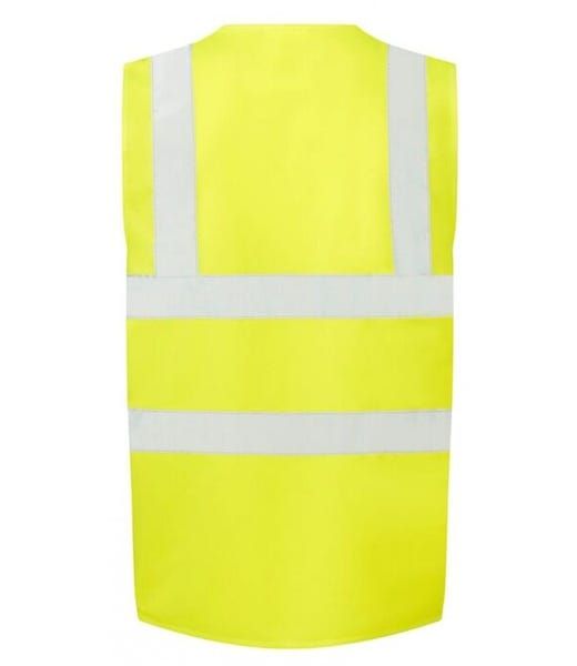 Ultimate Clothing Company UCC 4-Band Class 2 Hi-Vis Safety Waistcoat