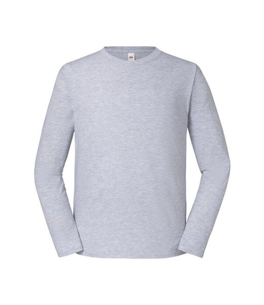 Fruit Of The Loom Men's Iconic 195 Premium Long Sleeve T-Shirt