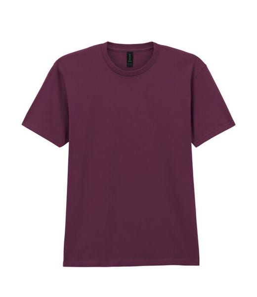 Gildan Softstyle Midweight Men's Short Sleeve T-Shirt 100% Cotton