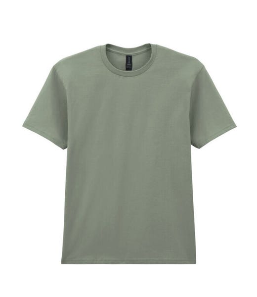 Gildan Softstyle Midweight Men's Short Sleeve T-Shirt 100% Cotton