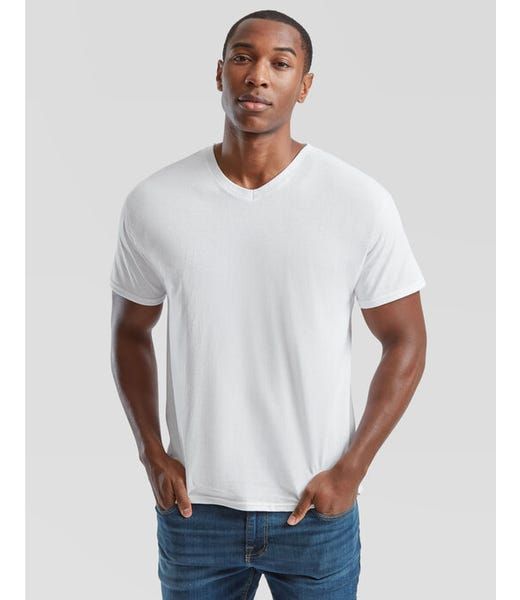 Fruit Of The Loom Men's Original V-Neck T-Shirt