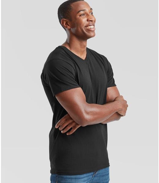 Fruit Of The Loom Men's Original V-Neck T-Shirt