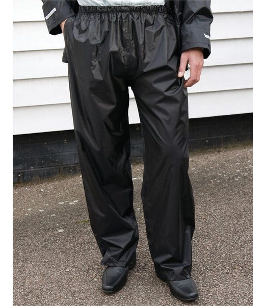 Result Core Rain Trousers Unisex Waterproof Black